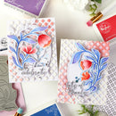 Pinkfresh Studio Layering Stencils - Moonlit Blooms