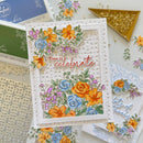 Pinkfresh Studio Clear Stamp Set - Cozy Blooms