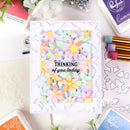 Pinkfresh Studio Layering Stencils - Bloom Burst