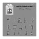 Poppy Crafts Collage Language Sticker Pack - Movie Frame Angle