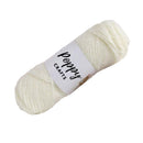 Poppy Crafts Soft Squirrel Yarn 75g - Off White
