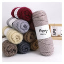 Poppy Crafts Soft Squirrel Yarn 75g - Dark Red