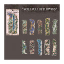 Poppy Crafts Full Garden of Books PET Stickers - Wall Full of Flowers
