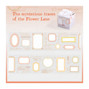 Poppy Crafts Label Corridor Sticker Roll - Mysterious Flower Lane