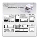 Poppy Crafts Label Corridor Sticker Roll - Movie Stop-motion