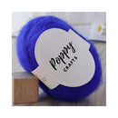 Poppy Crafts Luxurious Mohair Blend Yarn 25g - Azure
