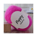 Poppy Crafts Luxurious Mohair Blend Yarn 25g - Electric Pink