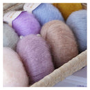 Poppy Crafts Luxurious Mohair Blend Yarn 25g - Electric Pink