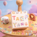 Poppy Crafts Alphabet Paradise Sticker Roll - Purple Lights