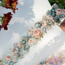 Poppy Crafts Blooming Flowers in Four Seasons PET Sticker Roll - Spring Day Flower House