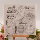 Poppy Crafts Clear Stamps - Mediterranean Dreams