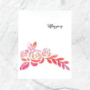 Poppy Crafts Cutting Dies #1068 - Elegant Bloom Edge #1