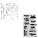 Poppy Crafts Cutting Dies & Stamp Set