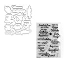Poppy Crafts Cutting Dies & Stamp Set