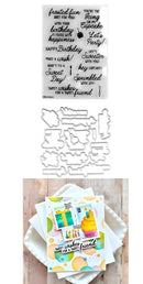 Poppy Crafts Cutting Dies & Stamp Set