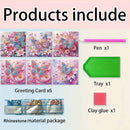 Poppy Crafts Diamond Art Greeting Card Kit