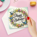 Poppy Crafts Diamond Art Greeting Card Kit