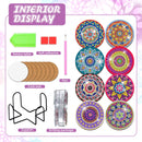 Poppy Crafts Diamond Coaster Kit #23 - Mandala #5*