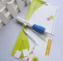 Punch needle set with packaging on a white background