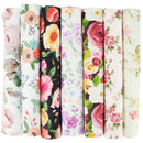 Poppy Crafts Fabric Fat Quarter Bundle - Flowers