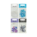 Four packages of floral designs by Glazet Lily on a white background