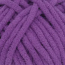 Close-up of purple textured yarn ball