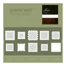 Poppy Craft Lace Frames Vellum Paper Stickers - Downy Mist