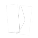 Poppy Crafts Tall Cards and Envelopes 210 x 105mm 300gsm 10/Pkg - White