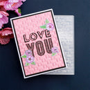 Poppy Crafts 3D Embossing Folder