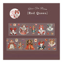 Poppy Crafts Alice Tea Room PET Sticker Roll - Red Queen