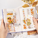Poppy Crafts Autumn Series PET Sticker Roll - Lace Autumn Dream