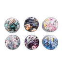 Poppy Crafts Blooming Flowers in Four Seasons PET Sticker Roll - Flowering in Fog
