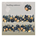 Poppy Crafts Blooming Flowers in Four Seasons PET Sticker Roll - Bustling Embrace