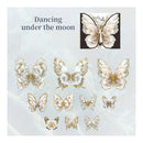 Poppy Crafts Butterfly Stickers - Dancing Under the Moon