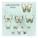 Poppy Crafts Butterfly Stickers - Jade Butterfly Tears