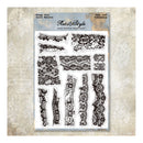 Sheet of lace patterns on a textured surface with 'Petit Style' branding.