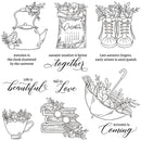 Poppy Crafts Cutting Dies & Stamp Set