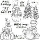 Poppy Crafts Cutting Dies & Stamp Set