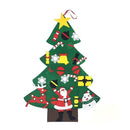 Poppy Crafts DIY Felt Christmas Tree Set with Removable Ornaments