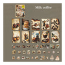 Poppy Crafts Die-Cut Scrap Paper - Milk Coffee
