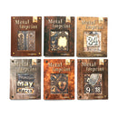 Poppy Crafts Embossed Cardstock Stickers - Metal Imprint - Classical Patterns