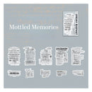 Poppy Crafts English Rhapsody Washi Stickers - Mottled Memories