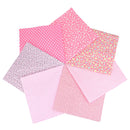 Poppy Crafts Fabric Fat Quarter Bundle - Pink