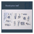 Poppy Crafts Fabric Tag - Eaculyptus Leaf