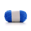 Poppy Crafts Fine Chenille Yarn 50g - Royal Blue