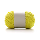 Poppy Crafts Fine Chenille Yarn 50g - Neon Yellow
