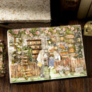 Poppy Crafts Full Garden of Books PET Stickers - Book Path Scroll