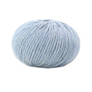 Poppy Crafts SoftSpun Wool Blend Yarn 50g - Light Steel