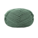 Poppy Crafts Wool Thread Mercerised Yarn 50g - Forest Green