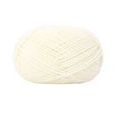Poppy Crafts Wool Thread Mercerised Yarn 50g - Pearl White